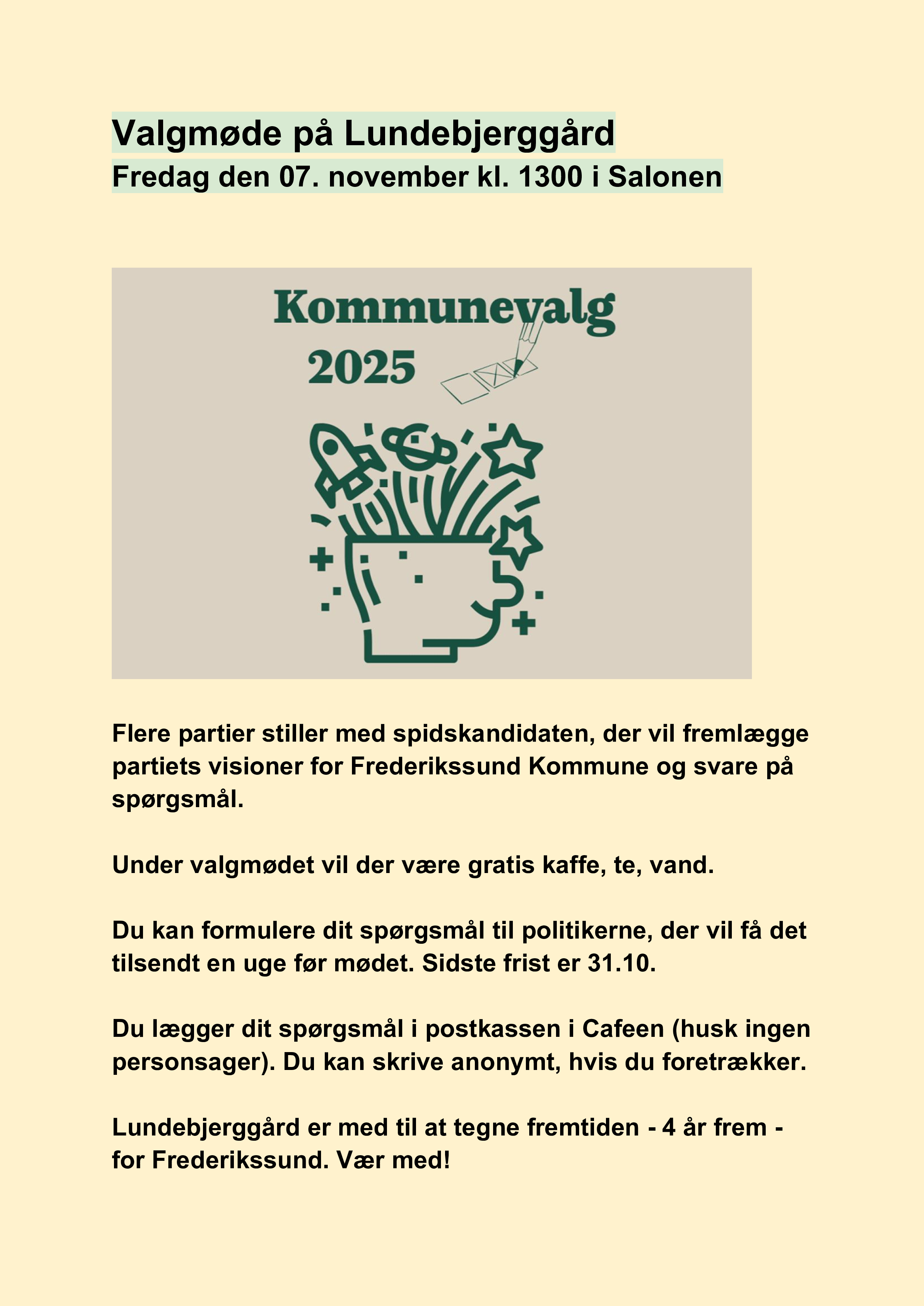 Valgmøde